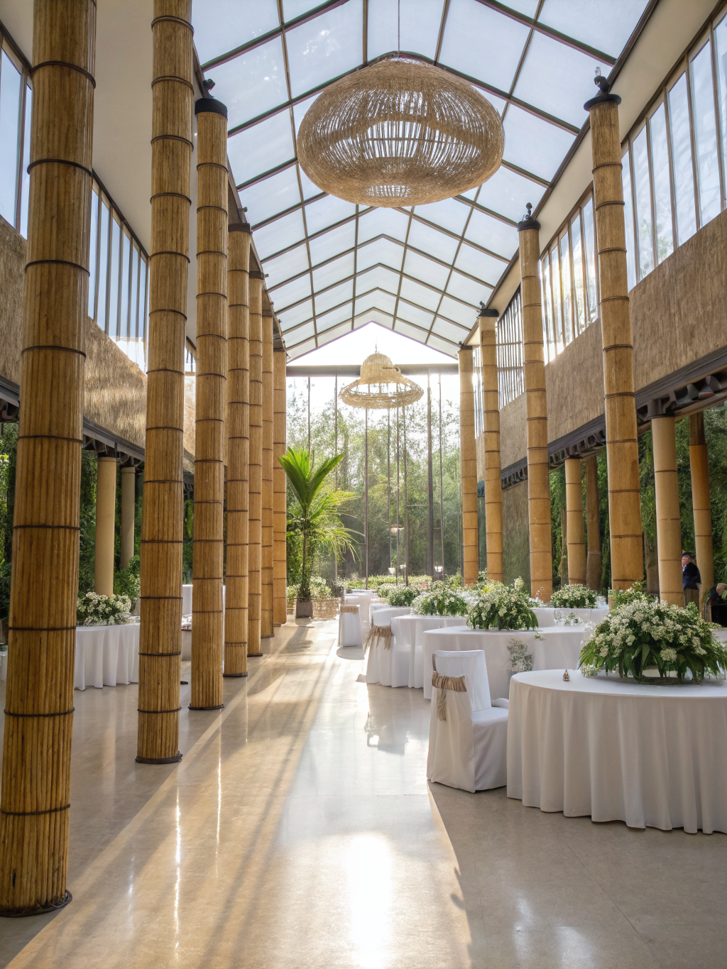 View of Bulwagan Bamboo Hall