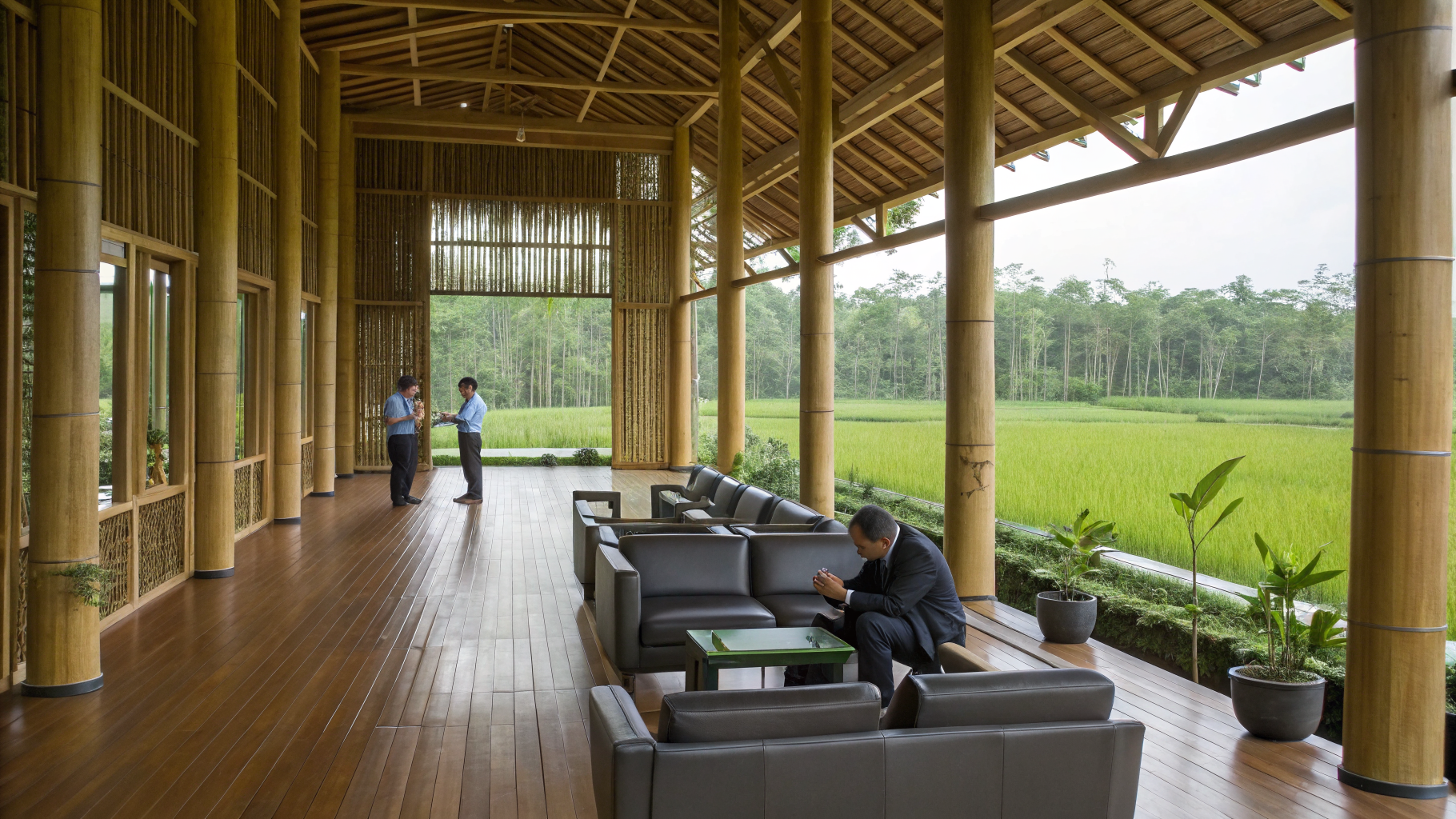 Professional corporate gathering in the majestic Bulwagan Bamboo Hall